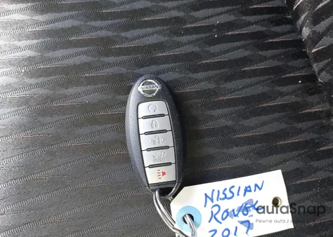 2017 Nissan Rogue Sv из США, поврежденный, VIN 5N1AT2MV4HC878808